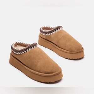 Steve Madden SELENA-2 CHESTNUT SUEDE mule clog slipper NEW